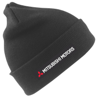 Mitsubishi Wintermütze Schwarze Wärmeschutz aus...