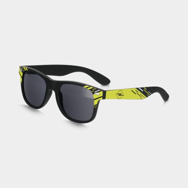 OPEL Sonnenbrille FORMULA E Team Motorsport Design Schwarz-Gelb getönt 13220392