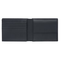 Mercedes AMG Geldbörse schwarz, 100% Rindleder