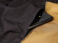 Mercedes-Benz Windjacke Damen, schwarz / goldfarben, L