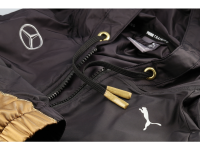 Mercedes-Benz Windjacke Damen, schwarz / goldfarben, L