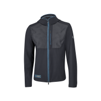 Mercedes-Benz Hybridjacke Herren, schwarz / energyblau, Größe L, B66958882