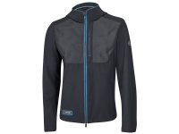 Mercedes-Benz Hybridjacke Herren, schwarz / energyblau, Größe L