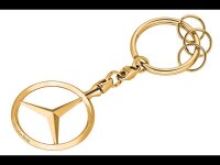 Mercedes-Benz Schlüsselanhänger, Brüssel Gold