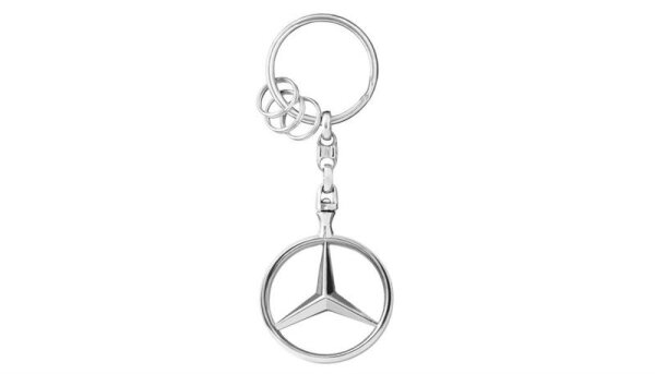 Mercedes-Benz Schlüsselanhänger, Brüssel Silber