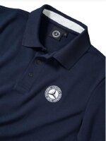 Mercedes-Benz Poloshirt Herren navy, S Baumwolle