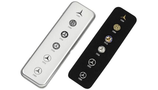 Mercedes-Benz Pins, historische Sterne, 6er-Set