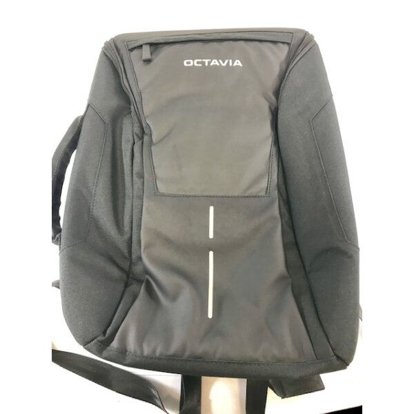 Skoda Rucksack schwarz  mit Octavia Schriftzug 5E3087327
