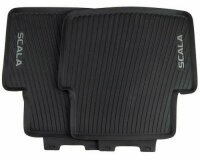 Gummifußmatten-Set, 2-teilig, hinten