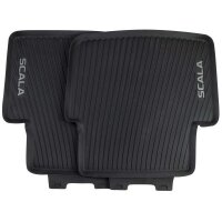 Gummifußmatten-Set, 2-teilig, hinten