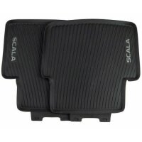 Gummifußmatten-Set, 2-teilig, hinten