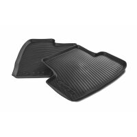 ŠKODA Gummifußmatten-Set, 2-teilig, hinten