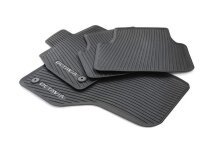 Skoda Gummifußmatten-Set, 4-teilig Oktavia 4 grauer Schriftzug