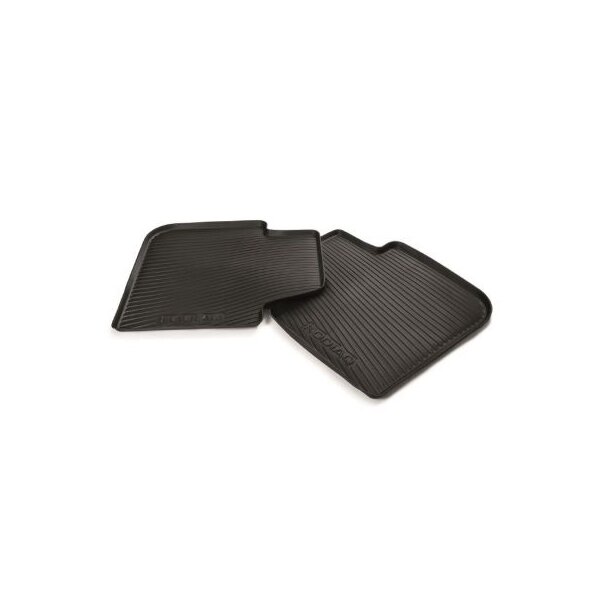 Gummifußmatten-Set, 2-teilig, hinten