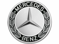 Mercedes-Benz Radnabenabdeckung, Lorbeerkranz, klassic 4x...