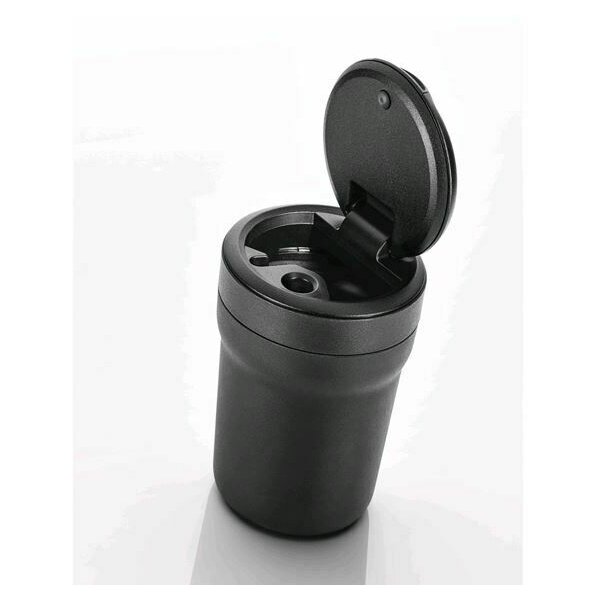 Mercedes-Benz Aschenbecher schwarz matt Kunststoff