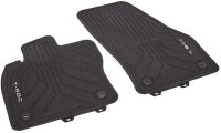 Volkswagen Allwetterfußmatten vorn und hinten, Titanschwarz