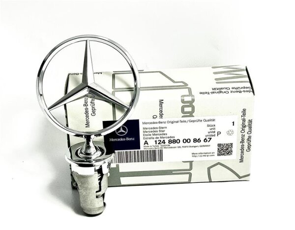 Mercedes-Benz Stern Emblem Motorhaube W201 W123 W124 W126