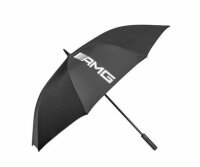 Mercedes-Benz AMG Gästeschirm Schirm Regenschirm schwarz, 100% Polyester