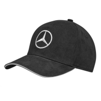 Mercedes-Benz Cap schwarz, 100% Baumwolle