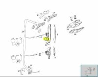 Mercedes-Benz Außenspiegel links