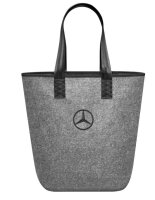 Mercedes-Benz Einkaufstasche ca. 26 x 14 x 40 cm  Grau...