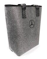 Mercedes-Benz Einkaufstasche ca. 26 x 14 x 40 cm  Grau B66952989-1