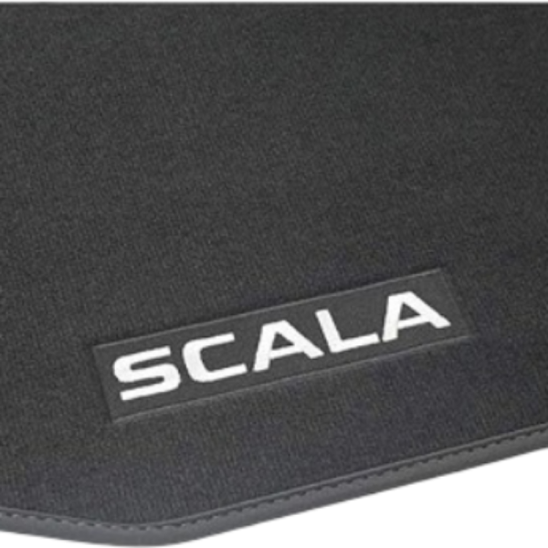 ŠKODA Scala Textilfußmatten Satz schwarz 657061404