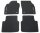 Skoda 657061404 - Alfombrillas Textiles estándar (4 Unidades), Color Negro