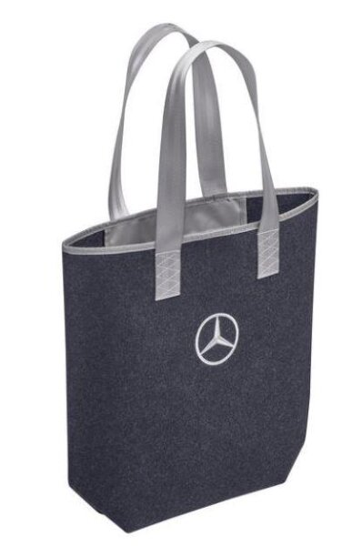 Mercedes-Benz Einkaufstasche dunkelblau, 100% Polyester