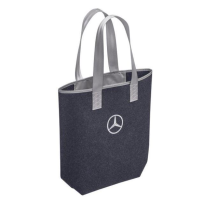 Mercedes-Benz Einkaufstasche dunkelblau, 100% Polyester